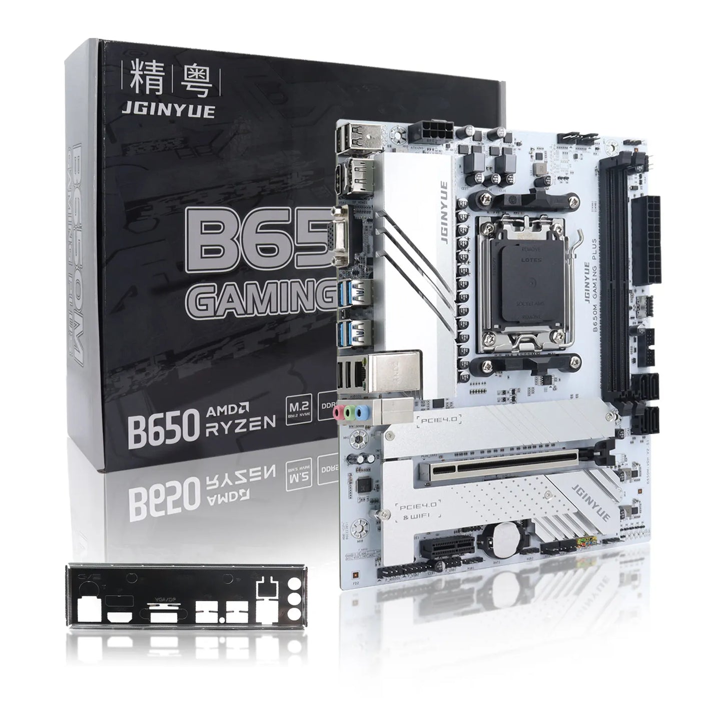 JGINYUE Gaming motherboard B650 Supports DDR5 64GB AMD R7000 8000 9000 Series motherboard Socket AM5 B650M GAMING PLUS